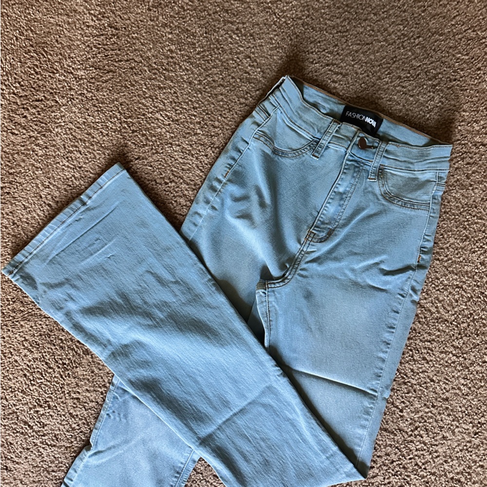 Fashion nova flare jeans